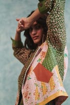 Blot Co-linen Kantha Bolero Jacket view 10
