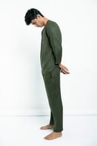 Kai Linen Men's Short Kurta - Sale view 4