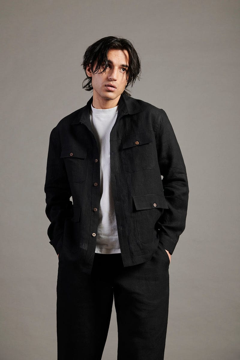 Kohl Co-Linen Men's Overshirt