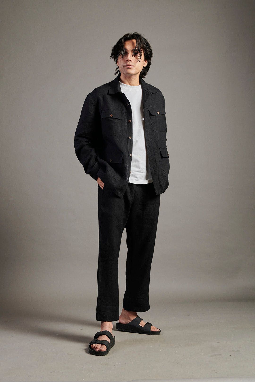 Kohl Co-Linen Men's Overshirt - image 7