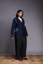 Kohl Co-Linen Wide Pleated Trousers view 1