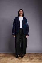 Kohl Co-Linen Wide Pleated Trousers view 3