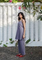 Dusk Co-Linen Straight Pants - Sale view 1