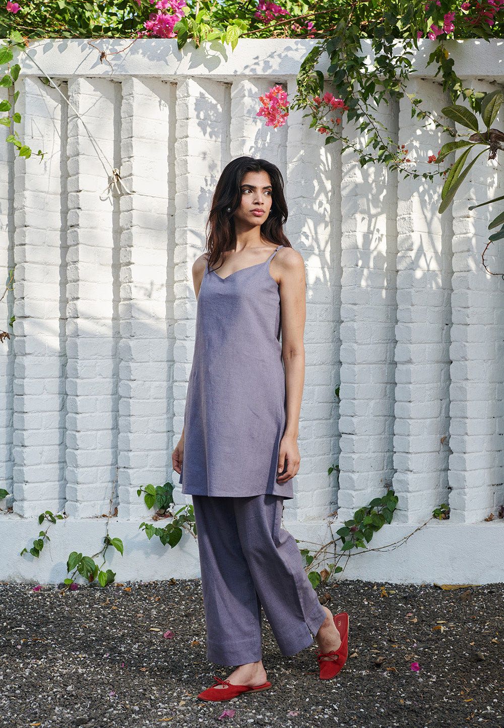 Dusk Co-Linen Straight Pants - Sale - image 5