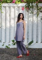 Dusk Co-Linen Straight Pants - Sale view 5
