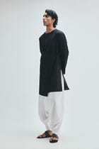 Taj Co-Linen Men's Dhoti Drape Pants view 5