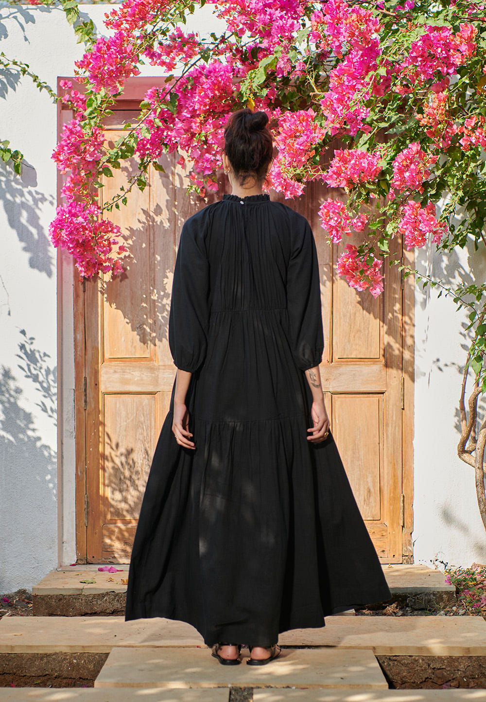 Kohl Co-Linen Three Tiered Dress - image 5