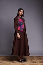 Co-Linen Patchwork Kantha Waistcoat - Sale view 2