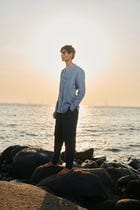 Sky Linen Men's Shirt Kurta - Sale view 4