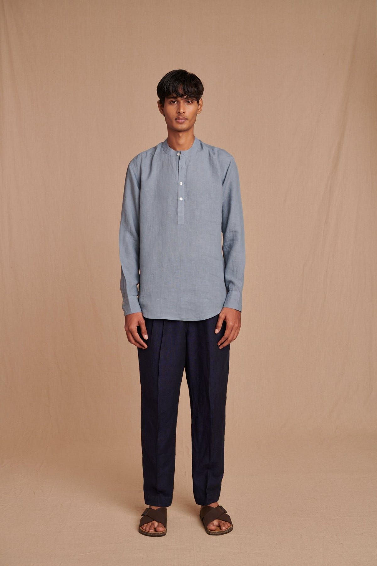 Sky Linen Men's Shirt Kurta - Sale - image 9