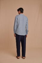 Sky Linen Men's Shirt Kurta - Sale view 10
