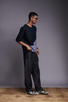 Kohl Dusk Co-Linen Men's Woven T-shirt view 5