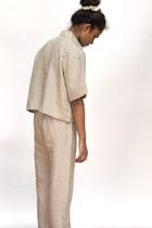 Undyed Linen Women's Pyjama Set view 4