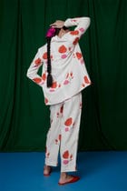 Wildflower Co-Linen Jacket and Lounge Pants view 4
