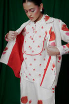Wildflower Co-Linen Jacket and Lounge Pants view 6