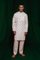 Wildflower Co-Linen Men's Classic Kurta Set - Sale view 2
