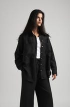 Kohl Co-Linen Oversized Pocket Shirt Set view 1