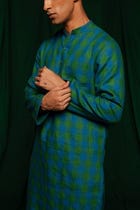 Forest Linen Men's Classic Kurta - Sale view 4