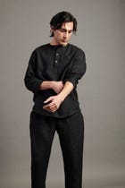 Kohl Co-Linen Men's Short Kurta view 5
