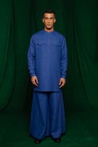 Neelam Linen Men's Saif Kurta - Sale view 3