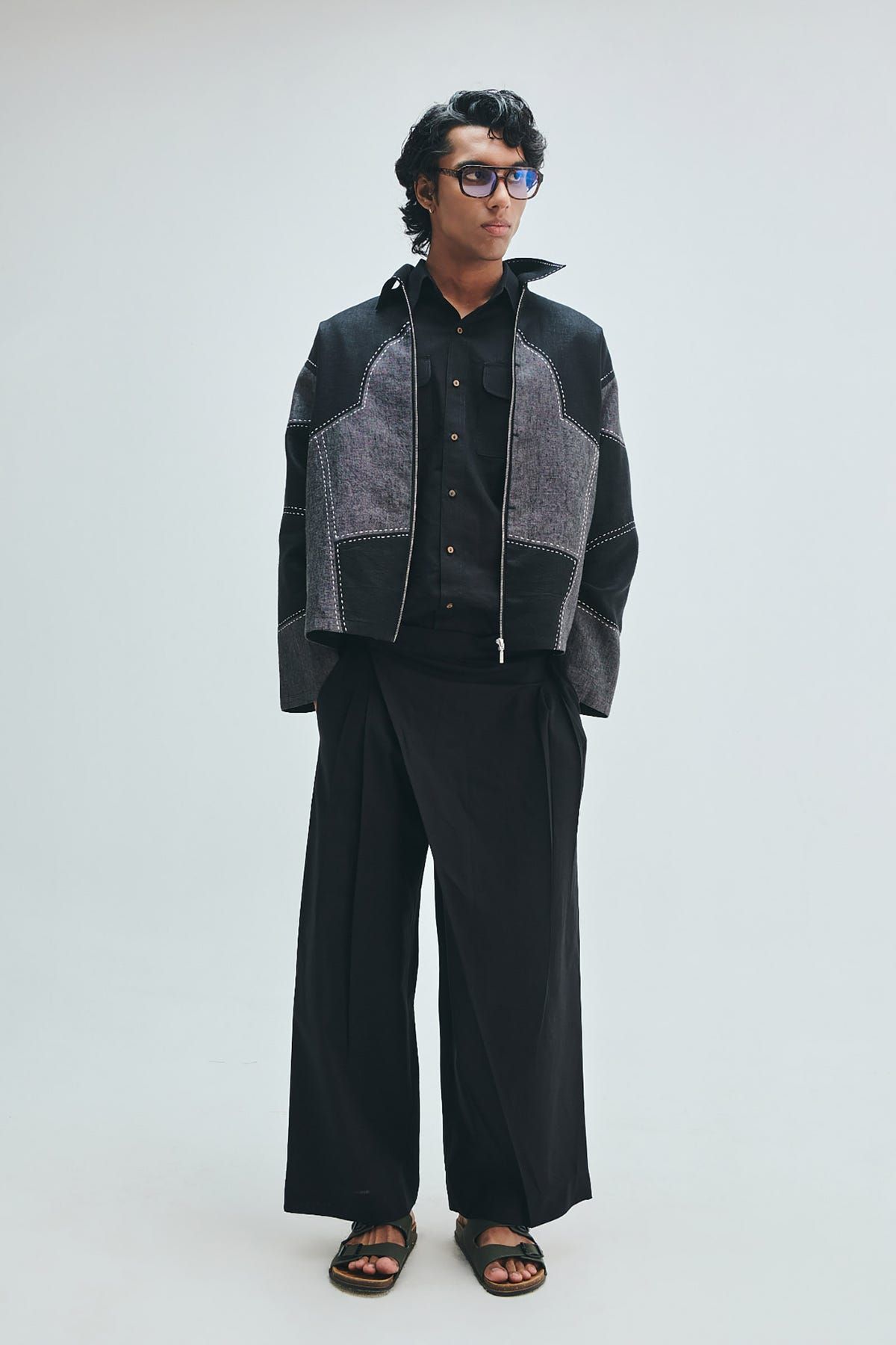 Kohl Co-Linen Men's Wrap Trousers - image 4