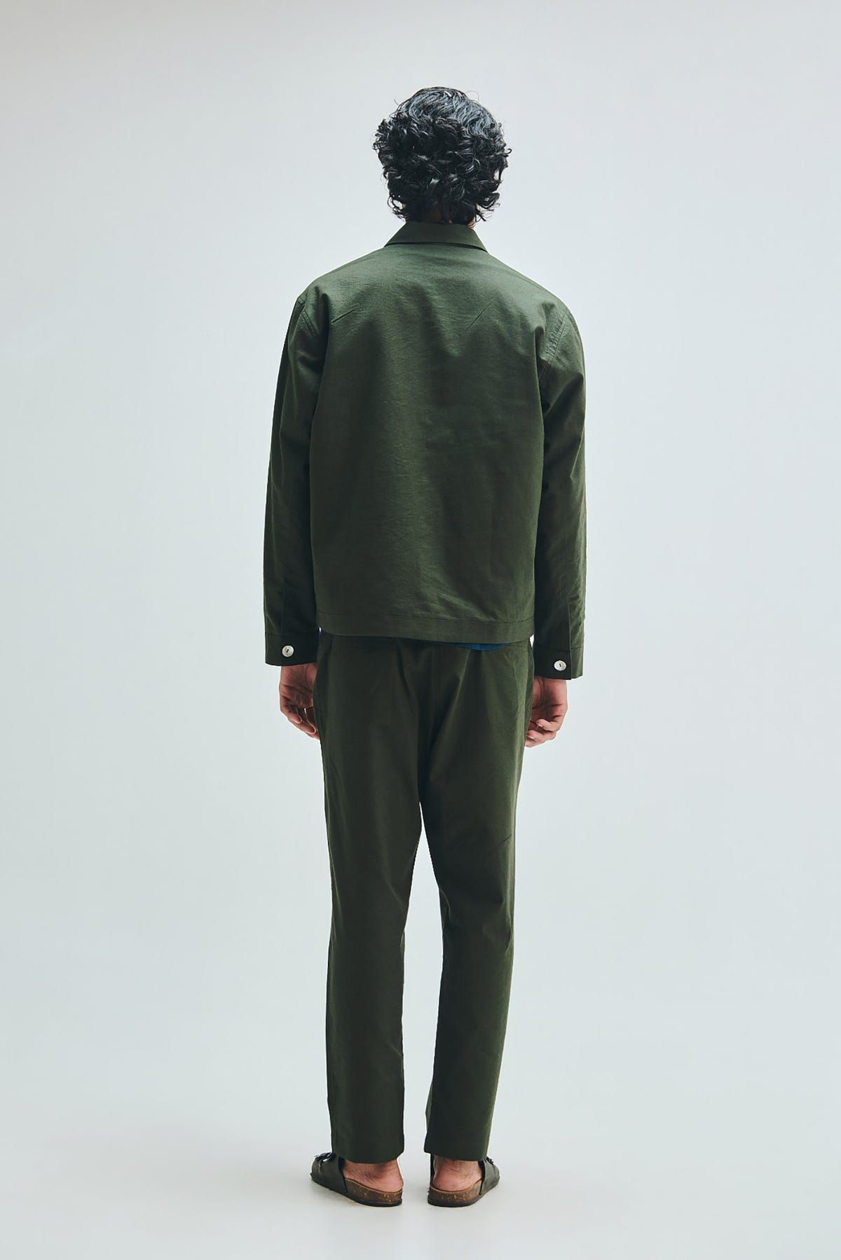 Pine Linen Men's Tapered Lounge Pants - image 3