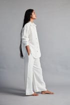 Taj Co-Linen Oversized Shirt - Sale view 3