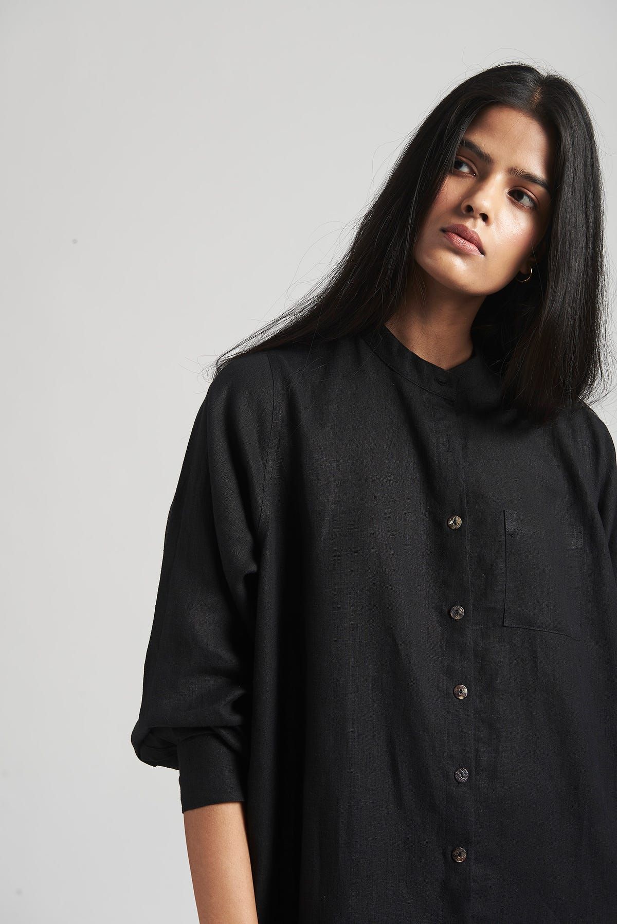 Kohl Co-Linen Shirt Dress - image 6