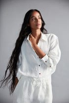 Taj Co-Linen Oversized Shirt Set view 1