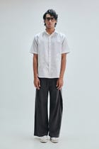 Pebble Co-Linen Men’s Overfold Trousers view 2