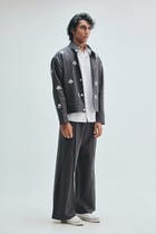Pebble Co-Linen Men’s Overfold Trousers view 4