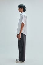 Pebble Co-Linen Men’s Overfold Trousers view 5