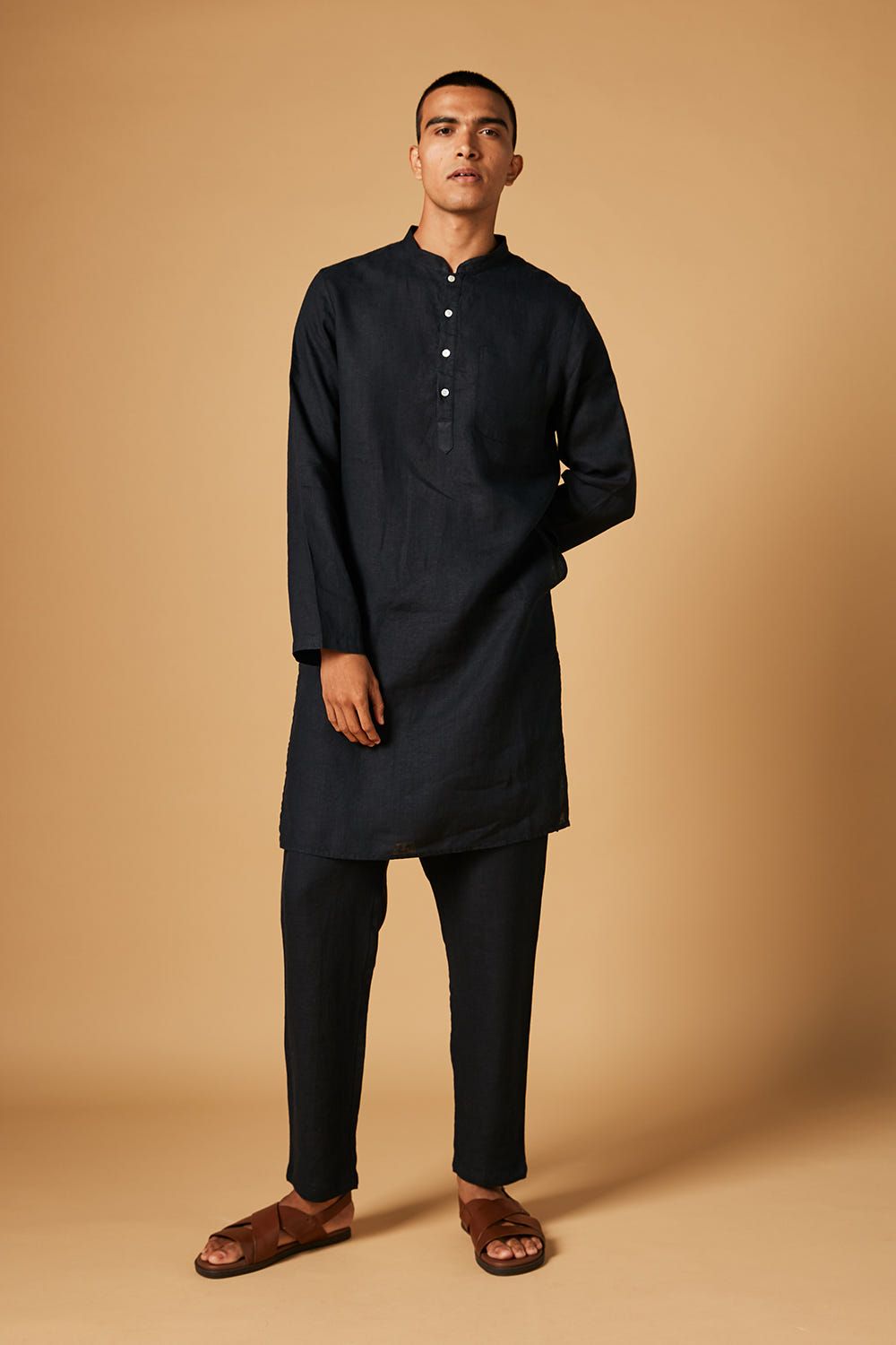 Kohl Co-Linen Men's Classic Kurta Set - image 5