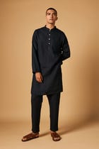 Kohl Co-Linen Men's Classic Kurta Set view 5