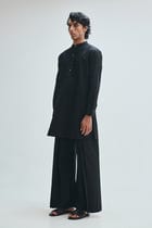 Kohl Co-Linen Men's Pleated Yoke Kurta view 5
