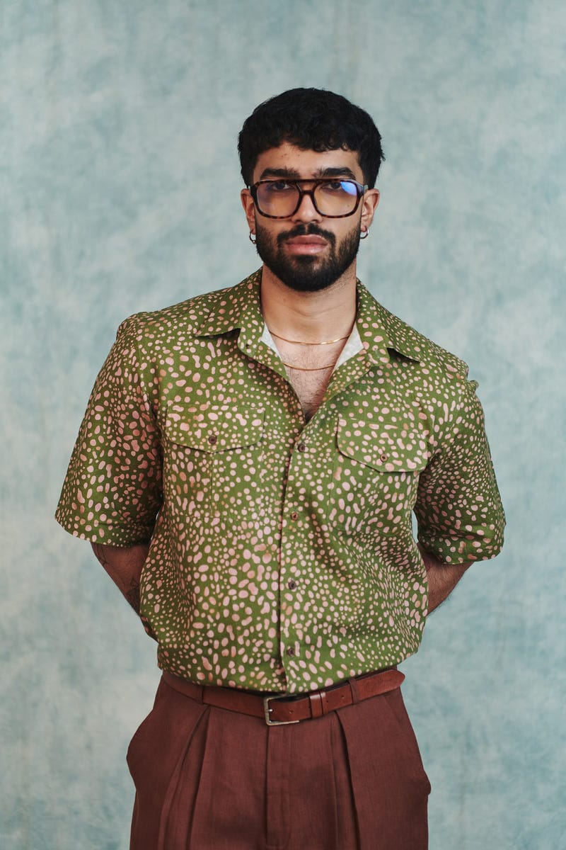 Blot Co-Linen Men's Flap Pocket Shirt