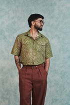 Blot Co-Linen Men's Flap Pocket Shirt view 9