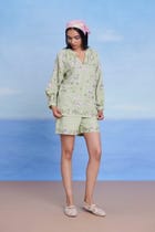 Pista Linen Billow Top view 8