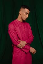 Rani Linen Men's Kurta Set view 1