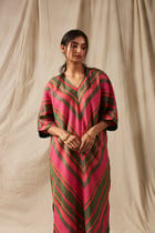 Surekha Linen Slim Pants - Sale view 5