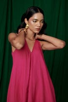 Rani Linen Flared Dress view 4