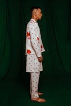 Wildflower Co-Linen Nehru Jacket view 6