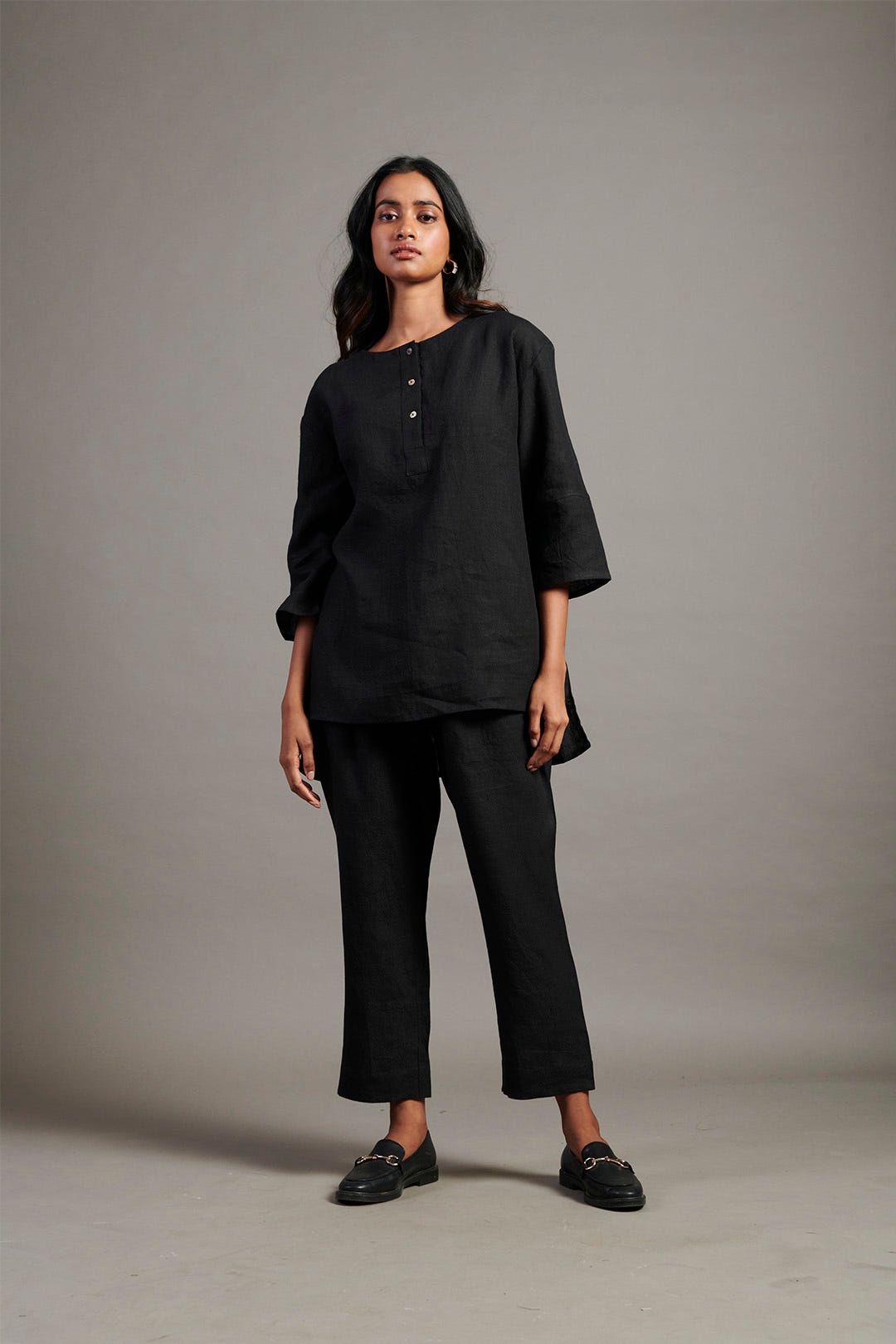 Kohl Co-Linen Short Kurta Set - image 6