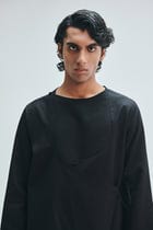 Kohl Co-Linen Men's Angrakha Kurta view 6