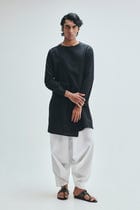 Kohl Co-Linen Men's Angrakha Kurta view 7
