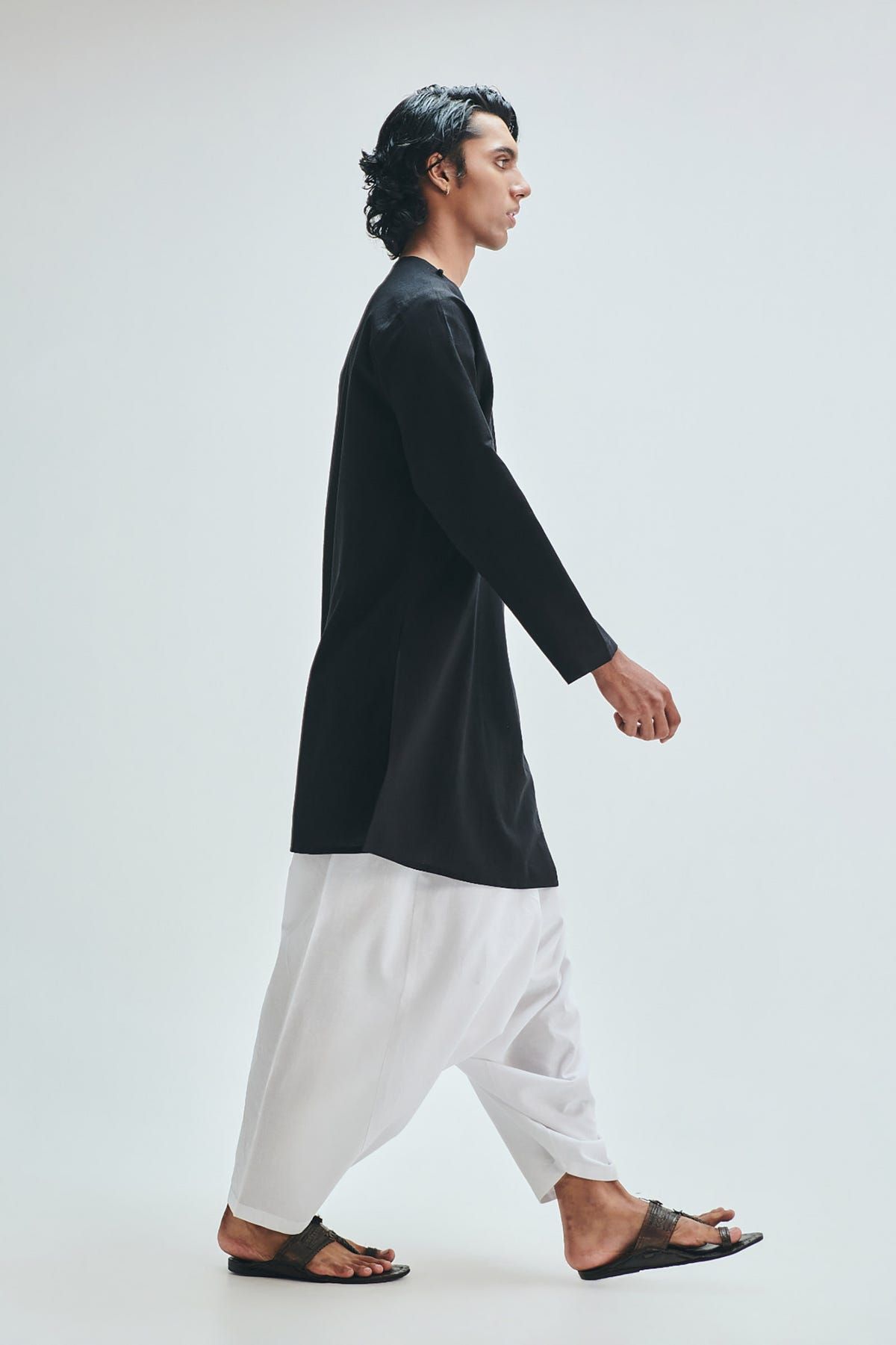 Kohl Co-Linen Men's Angrakha Kurta - image 8