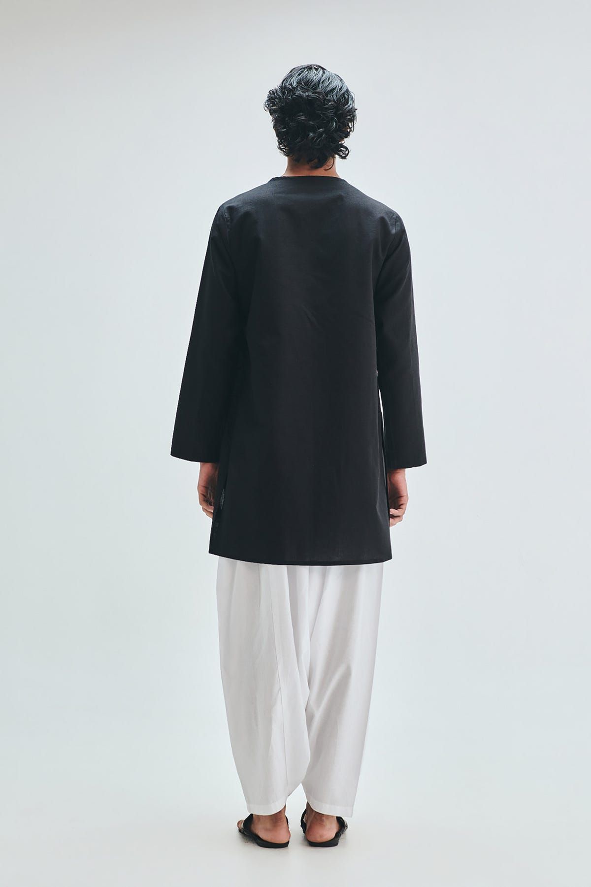 Kohl Co-Linen Men's Angrakha Kurta - image 9
