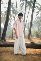 Taj Co-Linen Men's Relaxed Pyjama Pants view 3