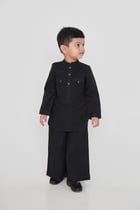Kohl Co-Linen Boys Saif Kurta Set view 4
