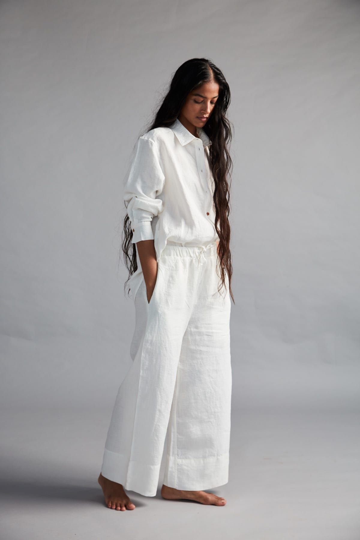 Taj Co-Linen Oversized Shirt - image 5